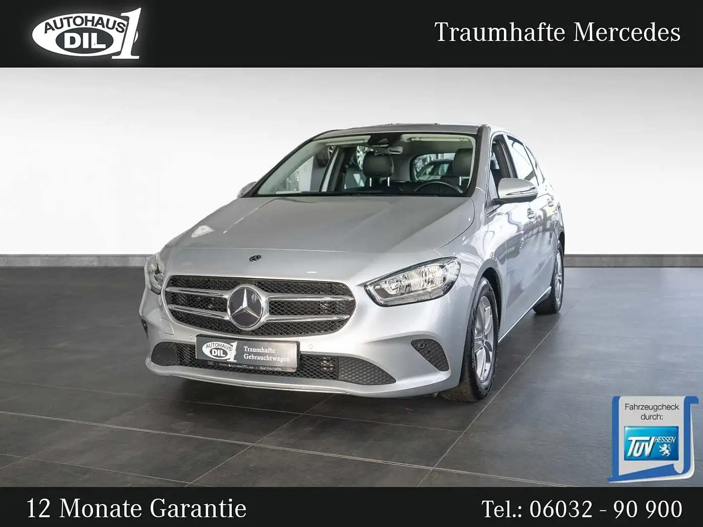 Mercedes-Benz B 180 d *R-KAMERA*TOTWINKEL*SPURHALTE.* Argent - 1