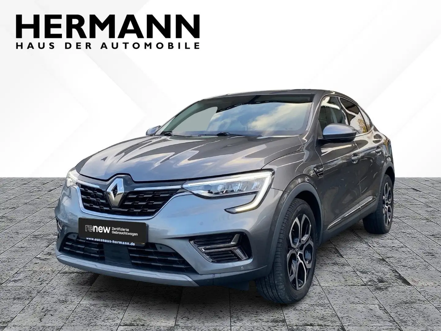 Renault Arkana 1.3 TCe 140 Intens CAM*LED*NAVI*SHZ*TWA Gris - 1