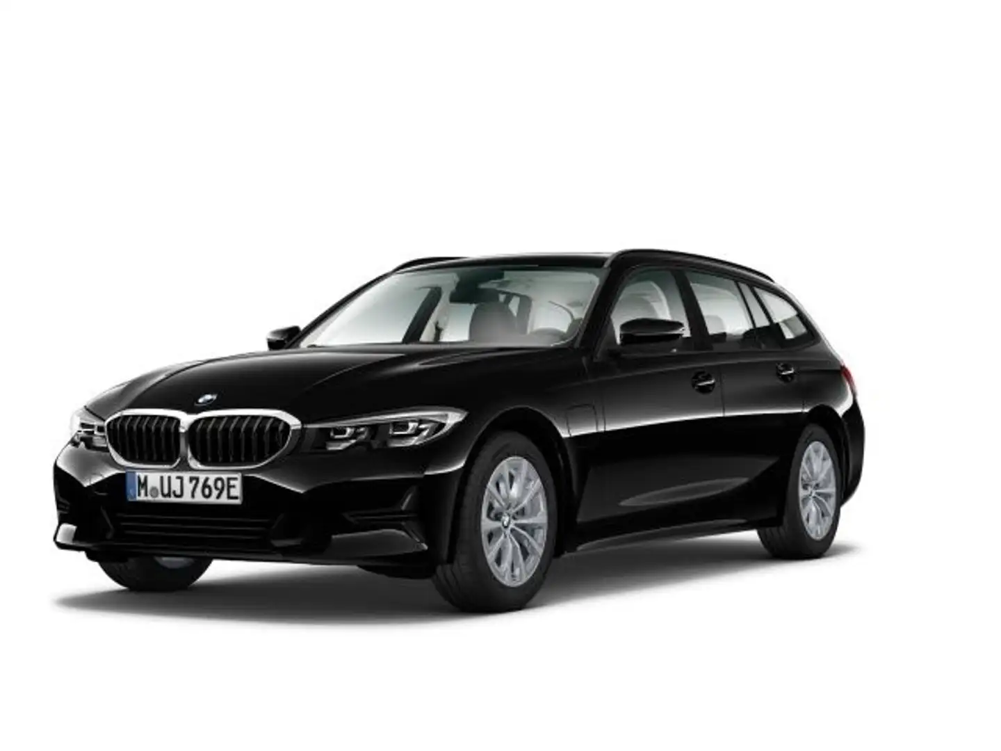 BMW 320 e Touring Advantage Aut. Navi HiFi Sitzheiz. Noir - 1