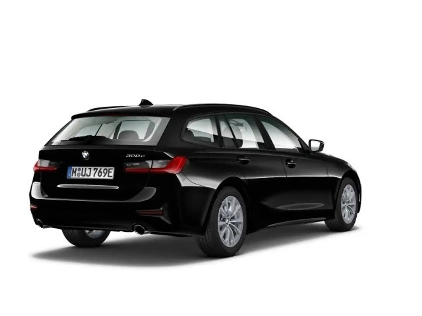BMW 320 e Touring Advantage Aut. Navi HiFi Sitzheiz. Noir - 2