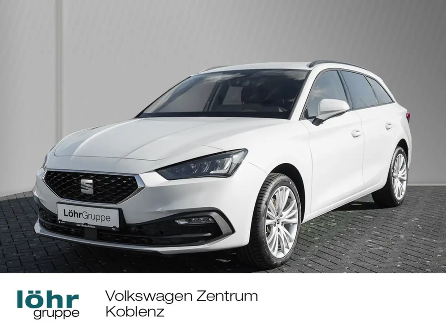 SEAT Leon ST 2.0 TDI DSG Style AHK/RFK/Navi Weiß - 1