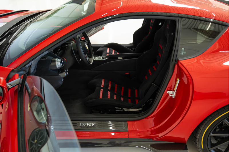 Ferrari 812 Competizione 6.5 V12, Rosso F1 2007, Carbon Wheels — photo 10
