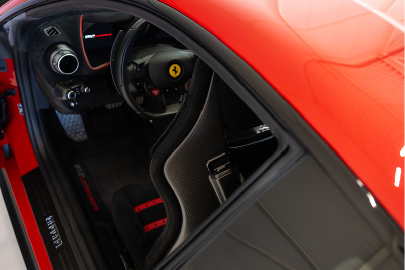 Ferrari 812 Competizione 6.5 V12, Rosso F1 2007, Carbon Wheels — photo 14