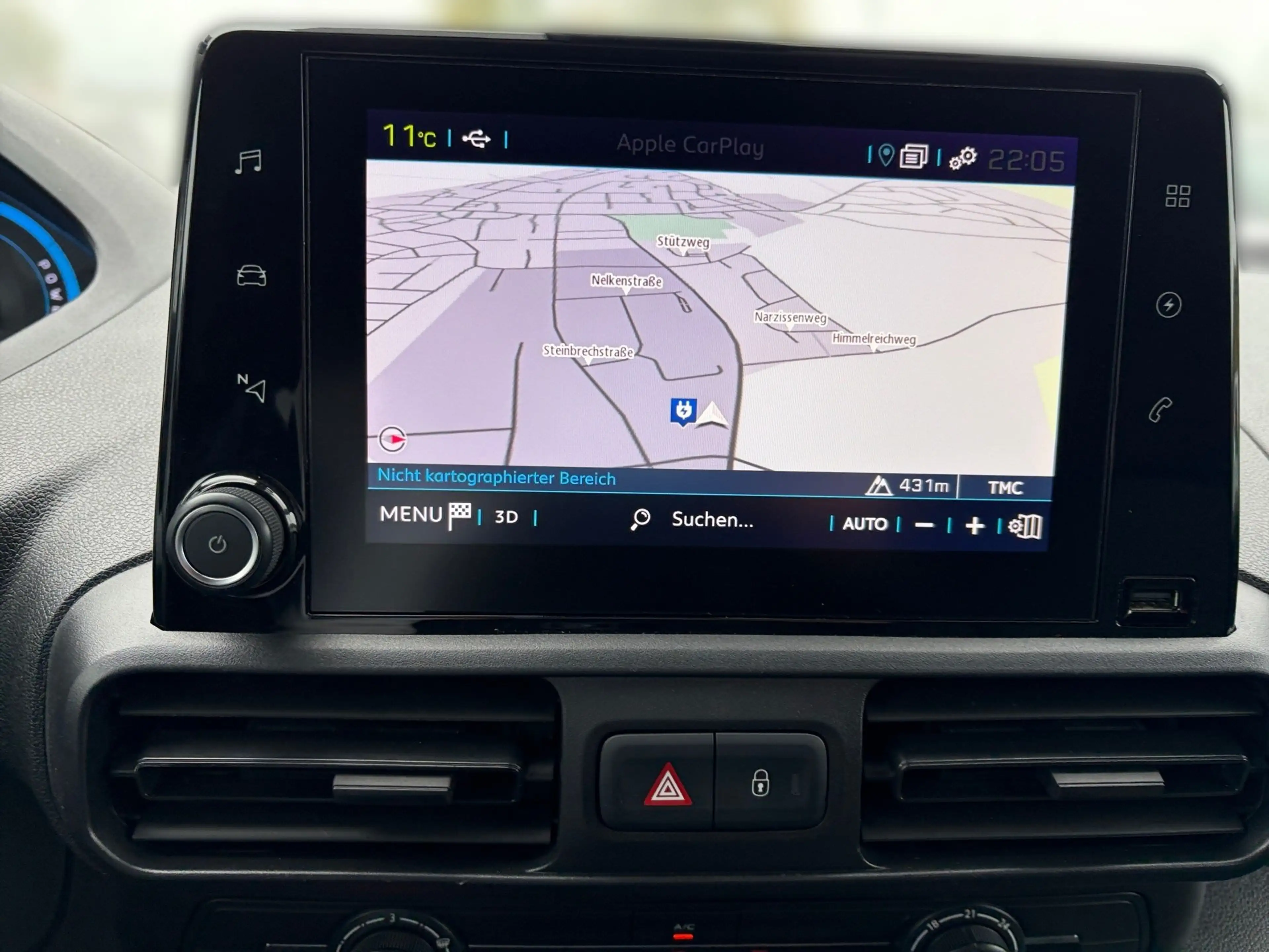 Peugeot Partner Elektromotor 136 PS L2 Premium PDC Navi — photo 6