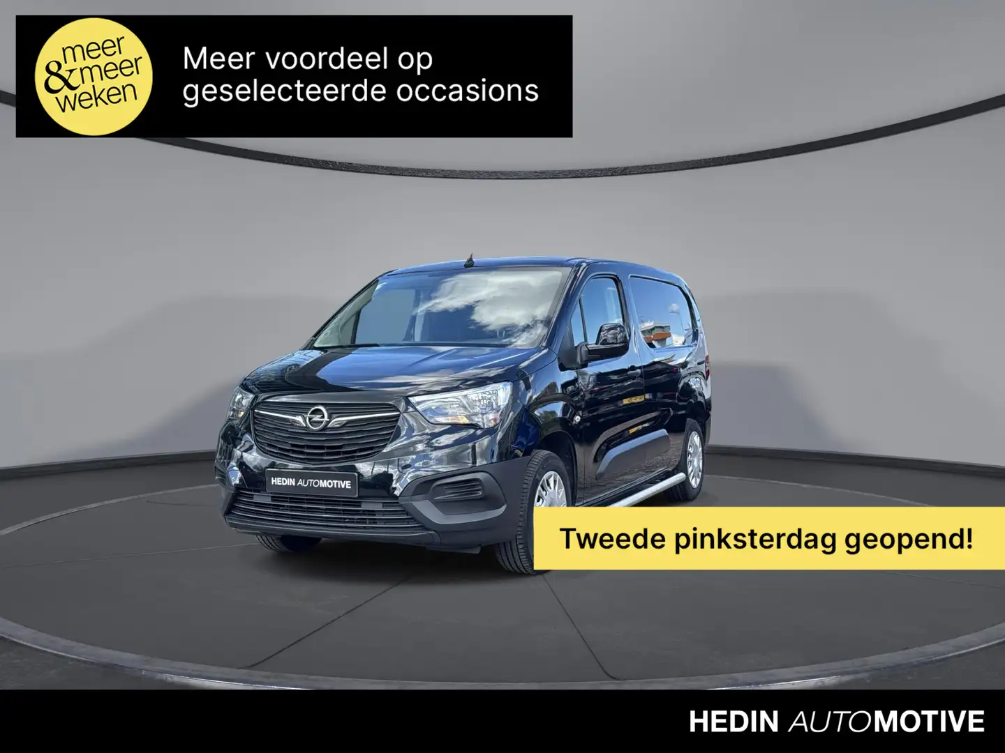 Opel Combo 1.2 Turbo L2H1 Edition LPG3 | AIRCO | CRUISE CONTR Zwart - 1