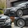 Mercedes-Benz CLS 220 AMG Line FULL LED/Pano/Leder/Camera/Zetelverw/19" Negru - thumbnail 9