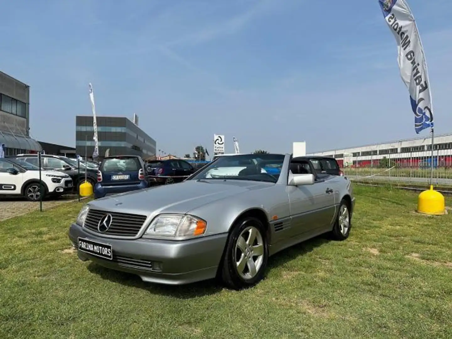 Mercedes-Benz SL 280 CAT CABRIO HARD-TOP RIGIDO PELLE TOT Iscritta ASI Argintiu - 2