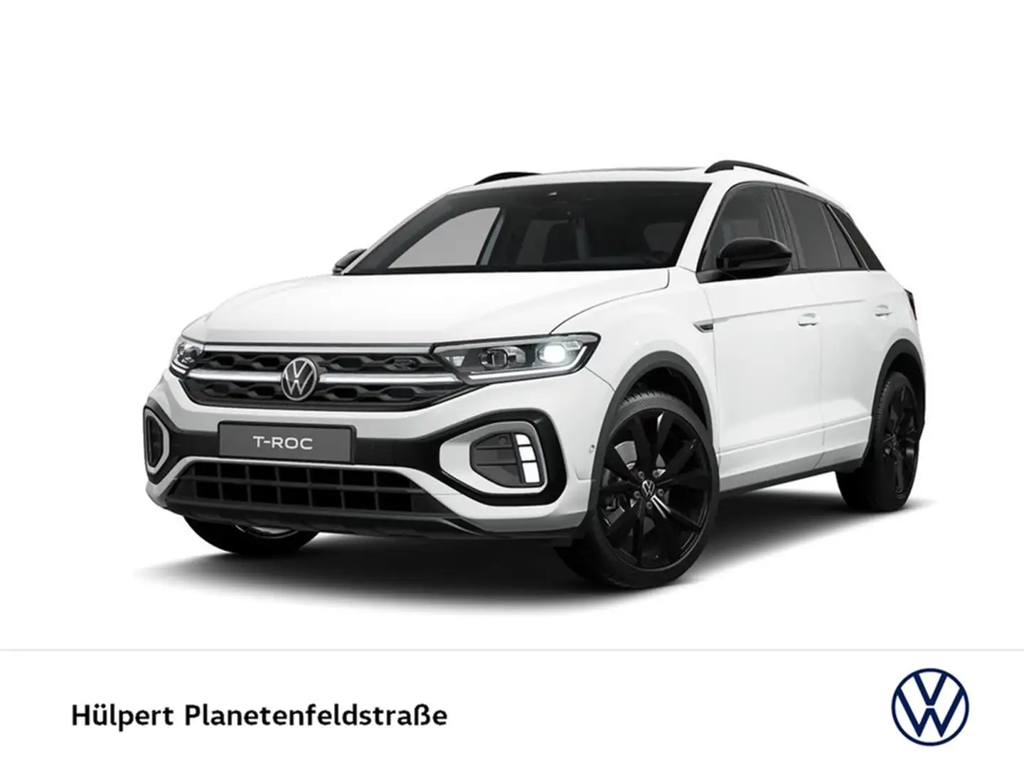 Volkswagen T-Roc 1.5 R-LINE DSG NAVI PANO BLACKSTYLE AHK Weiß - 2
