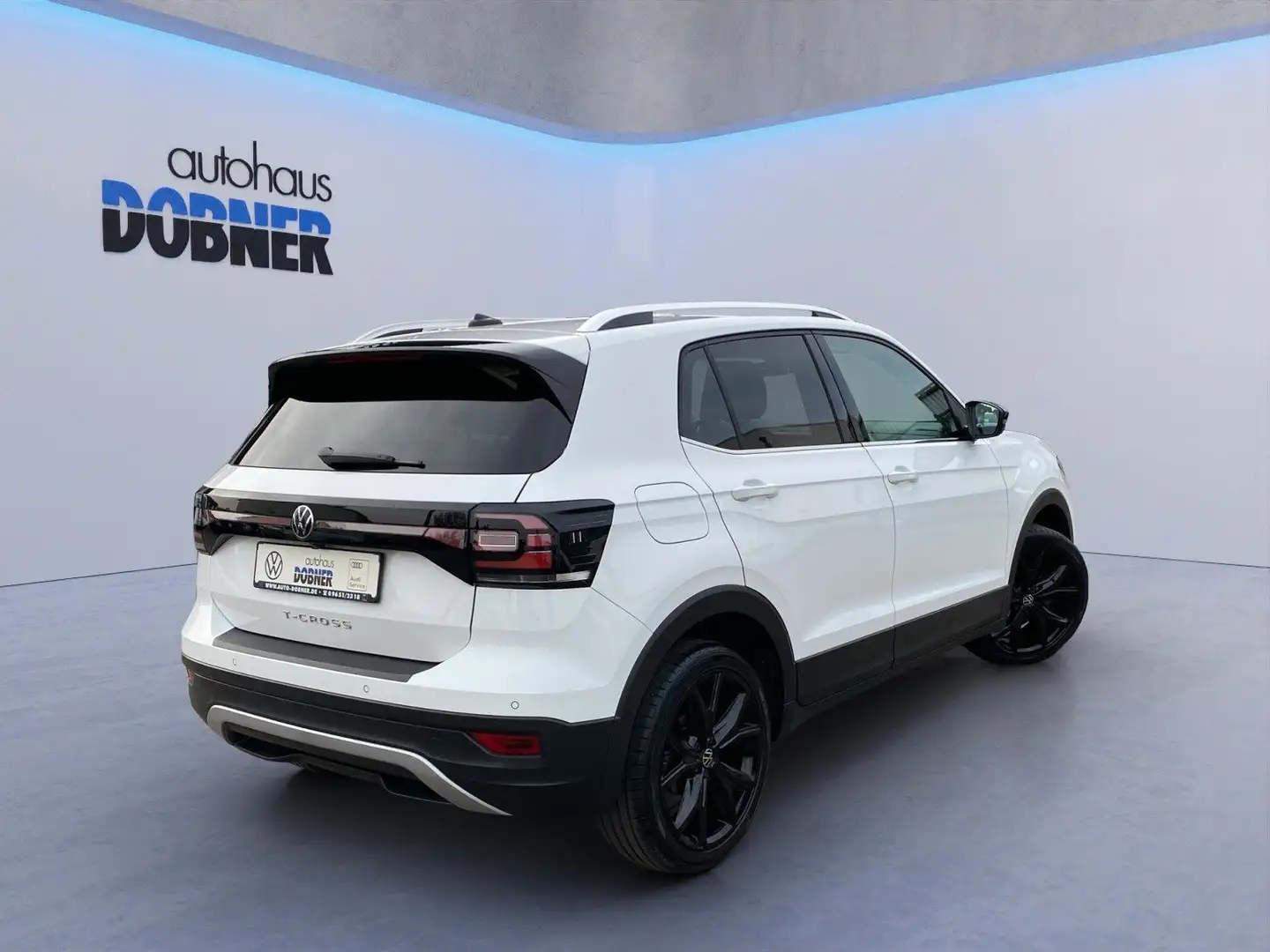 Volkswagen T-Cross 1.5 TSI DSG STYLE IQ-DRIVE BLACK STYLE Weiß - 2