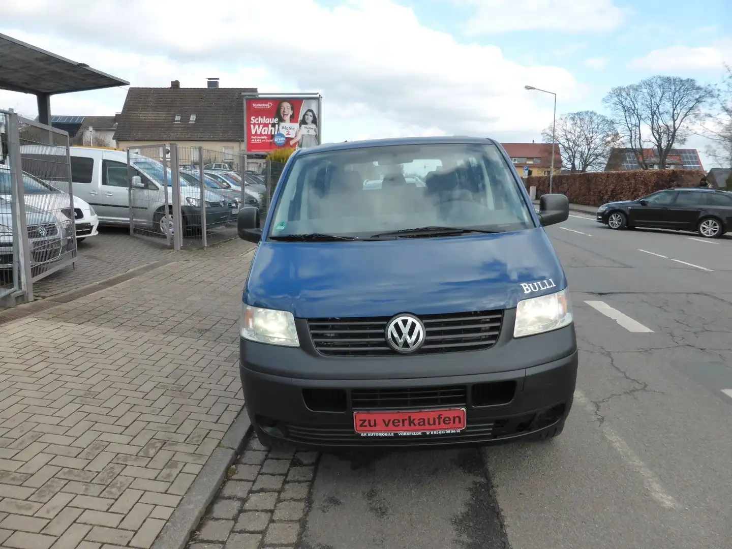 Volkswagen T5 Transporter Kombi TDI,Klima,ZR+Inspektion+TÜV Blau - 2