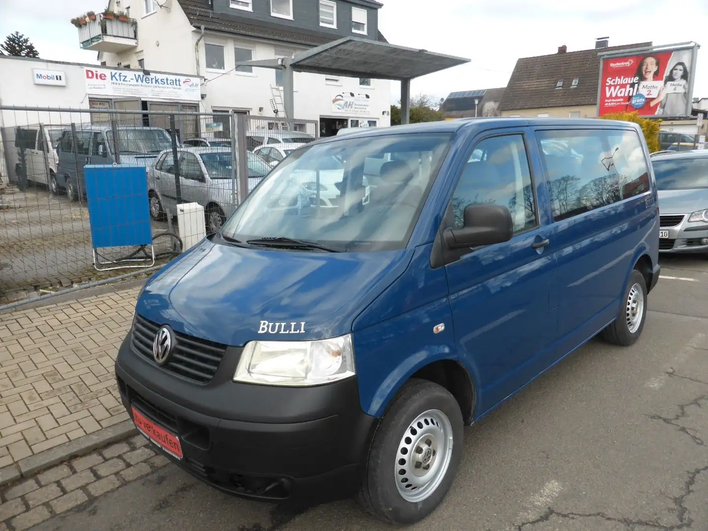 Volkswagen T5 Transporter Kombi TDI,Klima,ZR+Inspektion+TÜV Blau - 1