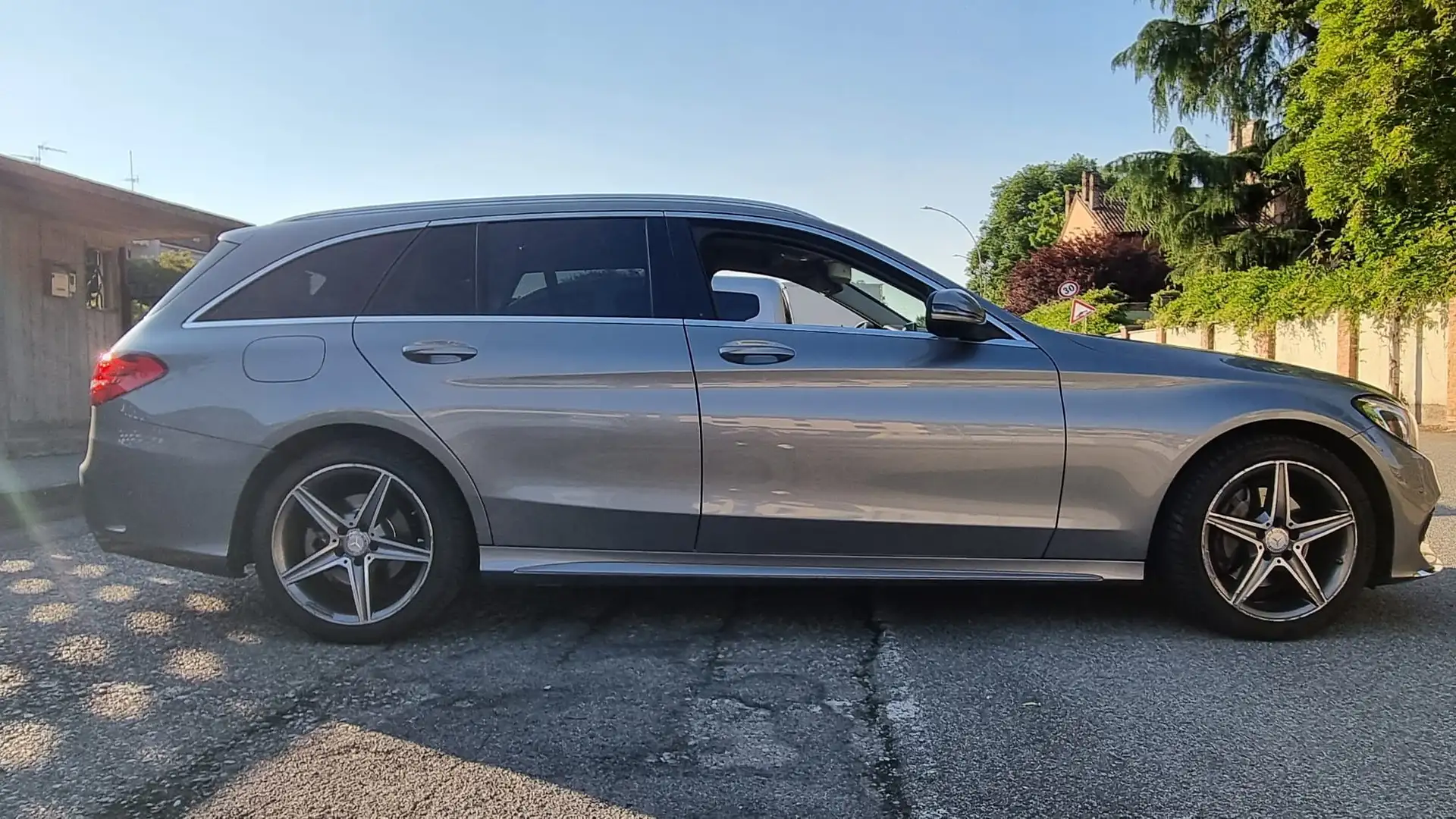 Mercedes-Benz C 220 SW d Premium Force 4matic auto Argent - 1