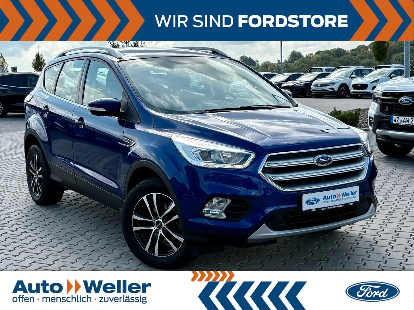 Ford Kuga Cool & Connect 1.5 EcoBoost Key-Free Blau - 1