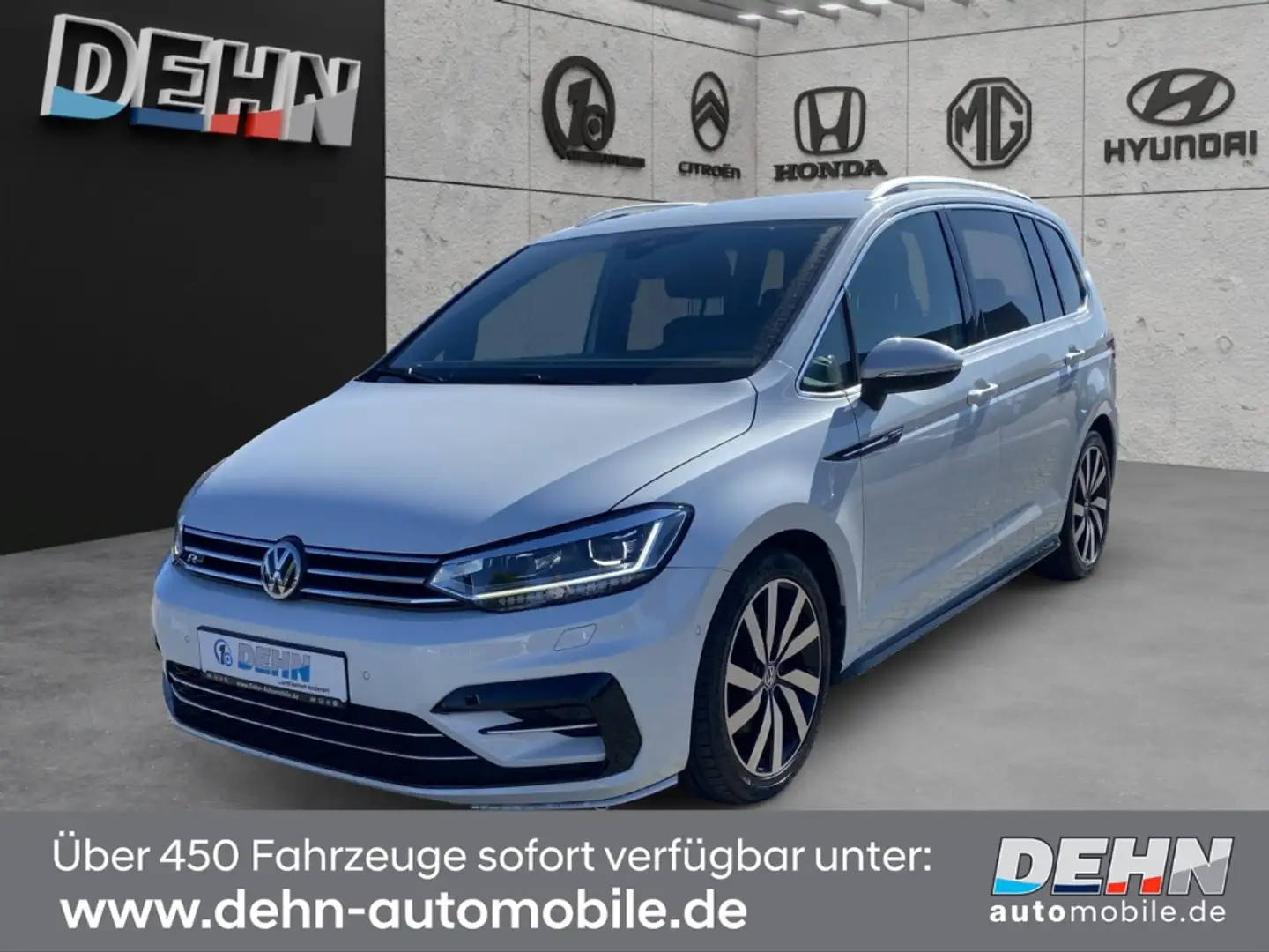 Volkswagen Touran 2.0 TDI Highline R-Line LED ACC Cam St.HZ Weiß - 2