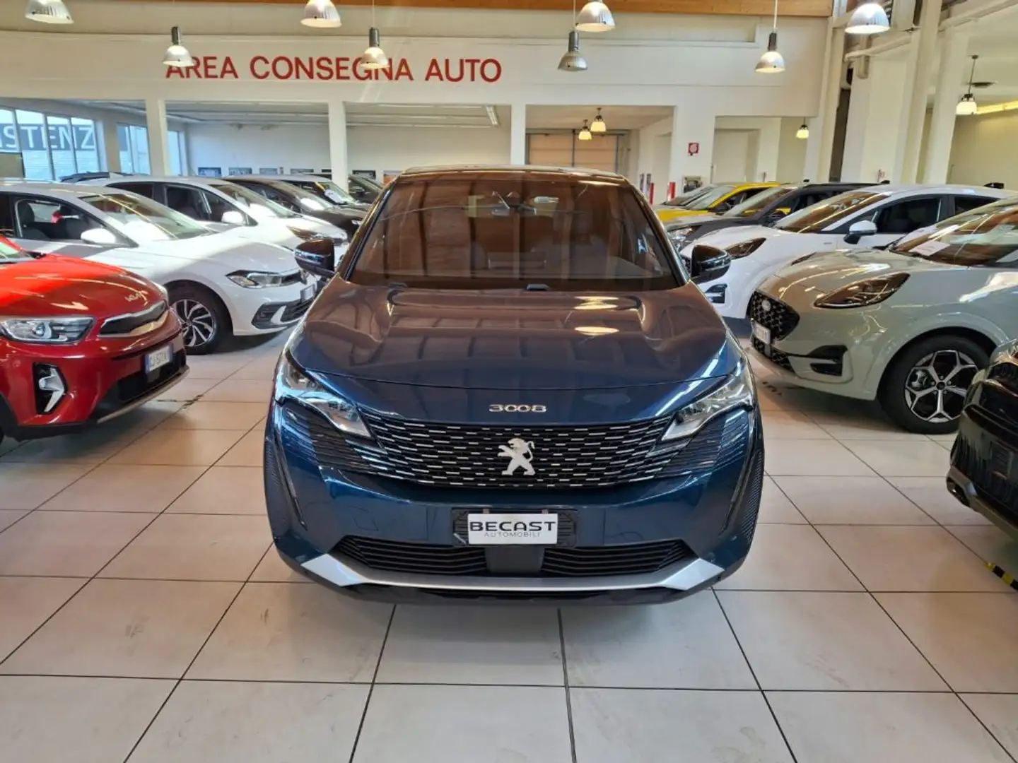 Peugeot 3008 Hybrid 136 e-DCS6 Allure Pack - PROMO K73 Blauw - 2