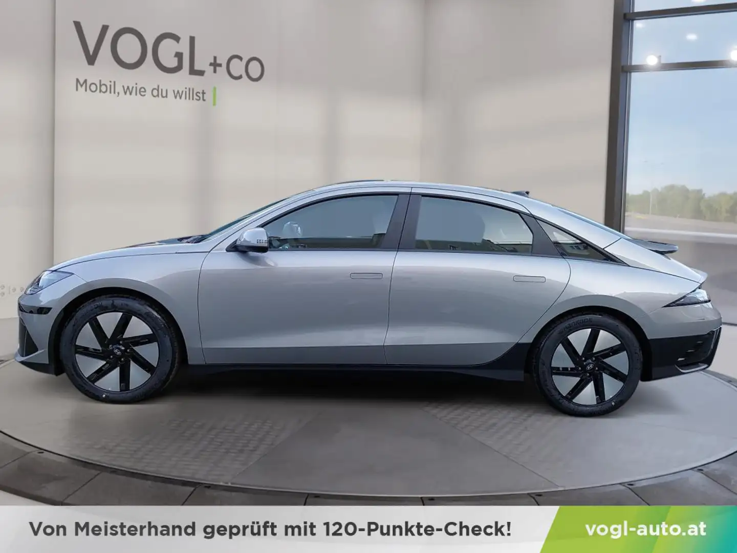 Hyundai IONIQ 6 BASE LINE Long Range 77,4 kWh Silber - 2