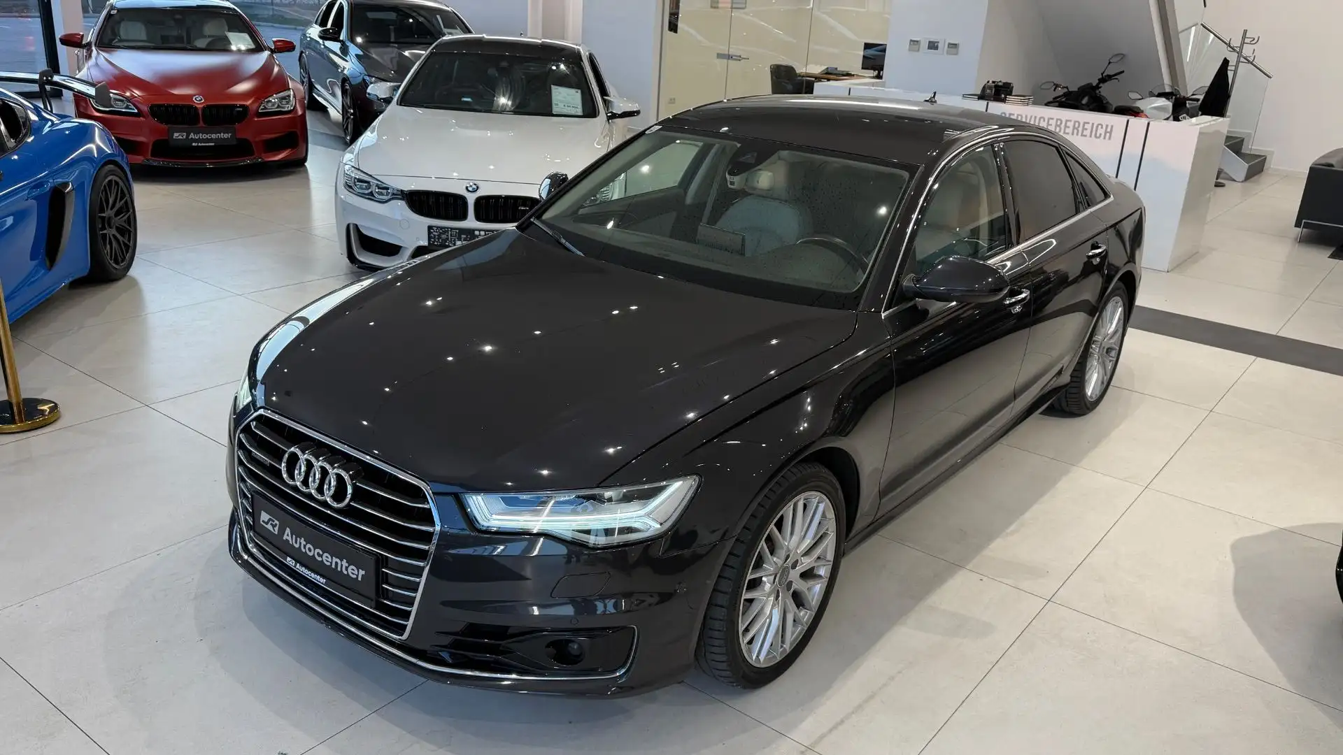 Audi A6 3,0 TDI clean Diesel Quattro intense S-tronic Grau - 2