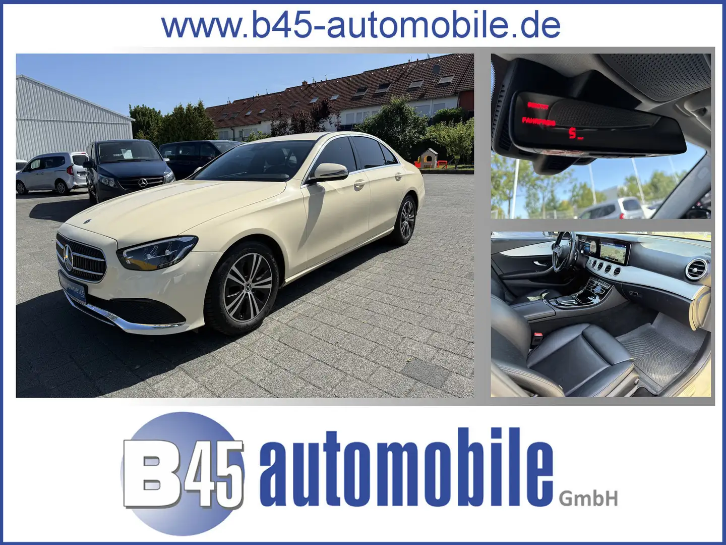 Mercedes-Benz E 220 d ´´Das Taxi´´ 9G AVANTGARDE TAXAMETER MBUX LED Beige - 1