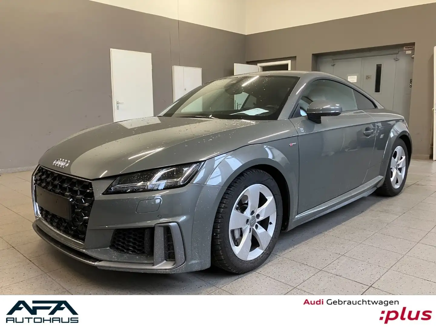 Audi TT Coupé 45 TFSI qu. S tr. S-Line*Matrix*Leder*19 Grau - 1