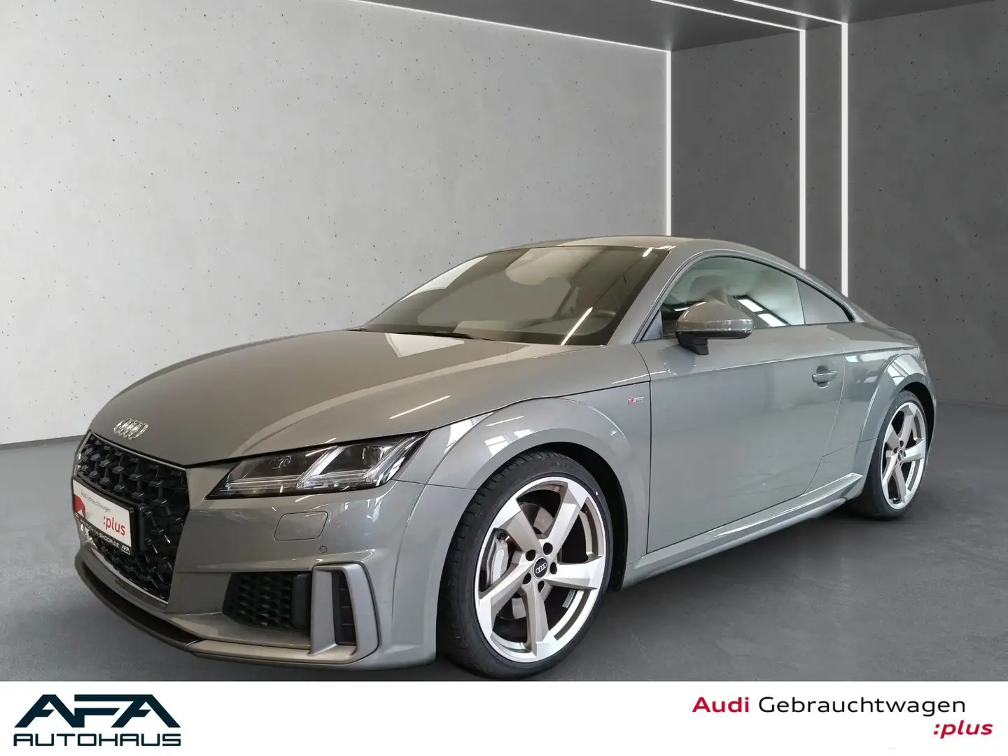 Audi TT Coupé 45 TFSI qu. S tr. S-Line*Matrix*Leder*19 Gris - 1