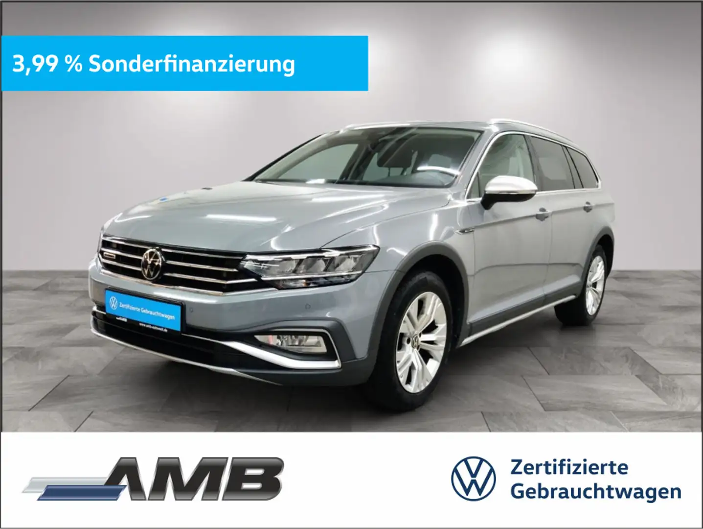 Volkswagen Passat Alltrack 2.0 TDI AHK/Travel/Standhzg/RFK Gris - 1