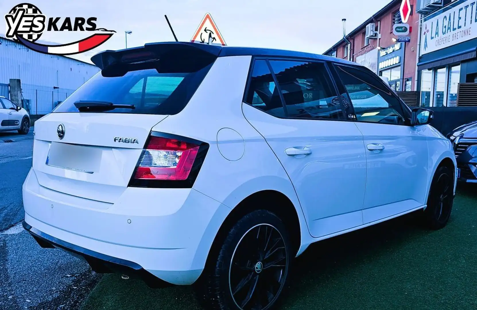 Skoda Fabia 1.0 TSI 110ch Monte Carlo DSG7 Blanc - 2