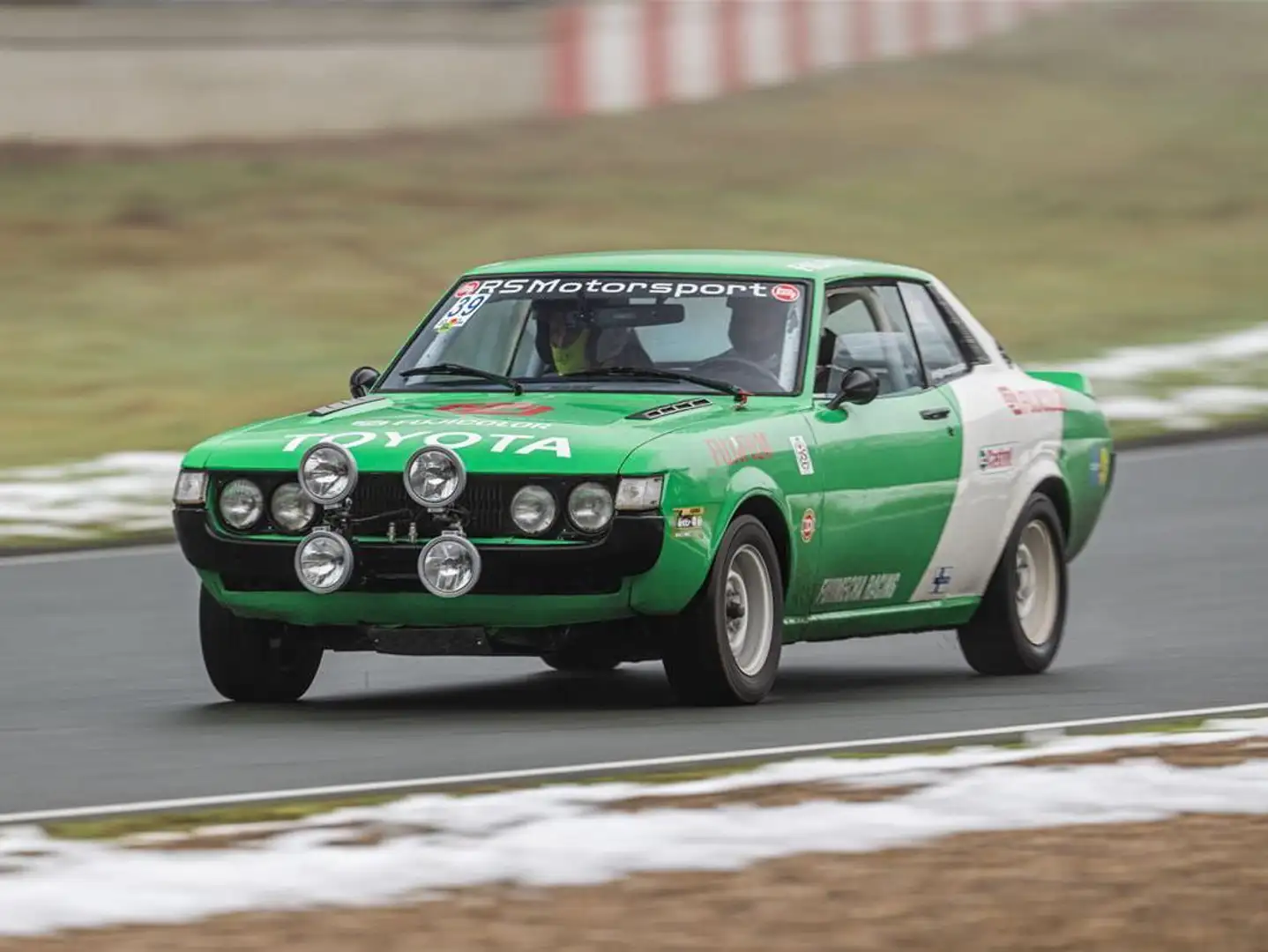 Toyota Celica TA22 1600 rallye/demo/track car Vert - 2