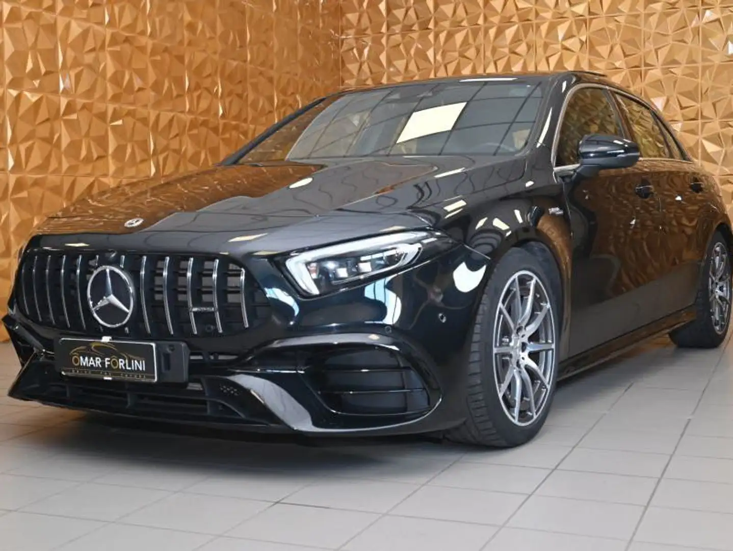 Mercedes-Benz A 45 AMG 4MATIC 388CV TET.SOSP.CAM360°NAVI SCARICHI FULL Nero - 1
