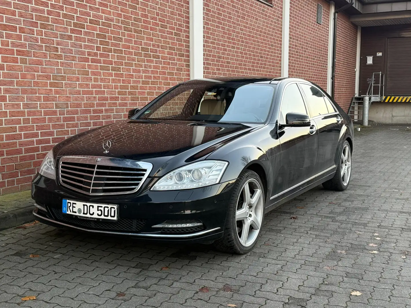 Mercedes-Benz S 500 LONG-PANO-TV-NACHTSICHT-VOLL! Чёрный - 1