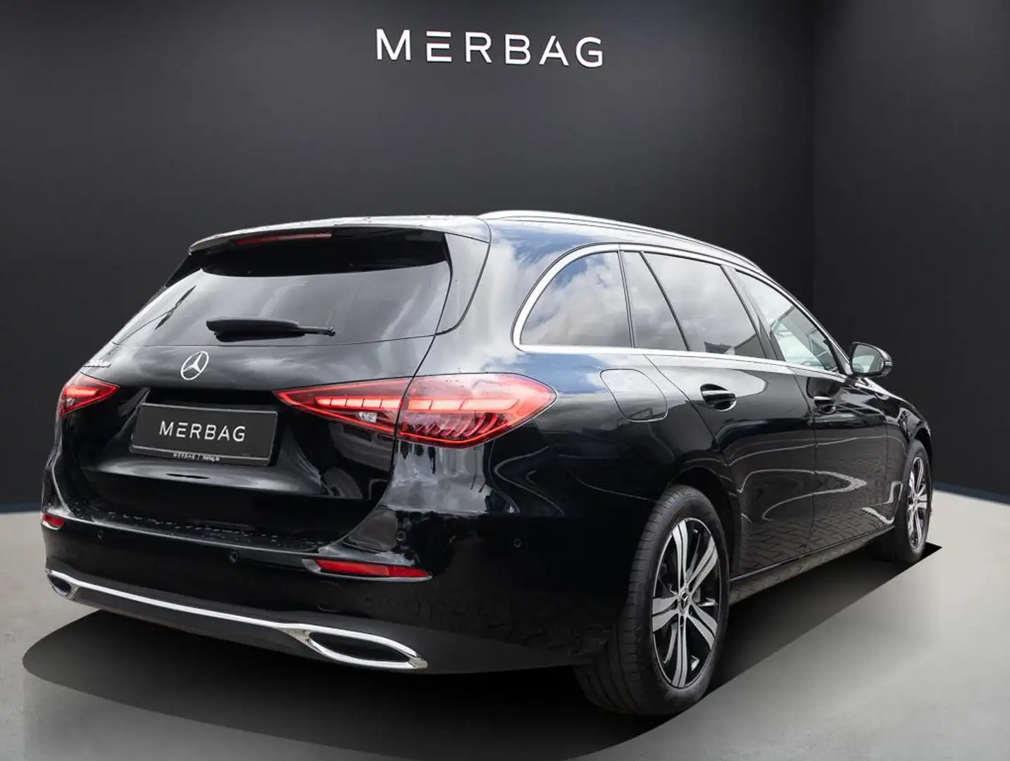 Mercedes-Benz C 300 de T-Modell ACC LM ParkAss. SpurH el.Heck Schwarz - 2