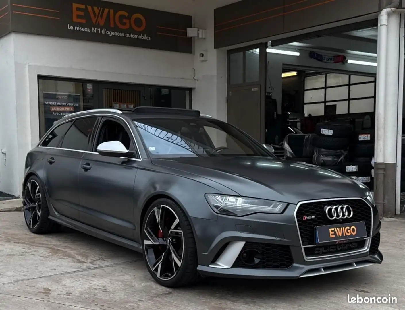 Audi RS6 III (2) AVANT 4.0 TFSI 560 QUATTRO TIPTRONIC + T.O ACC BOSE CARPLAY CAMERA 360 +... Gris - 1