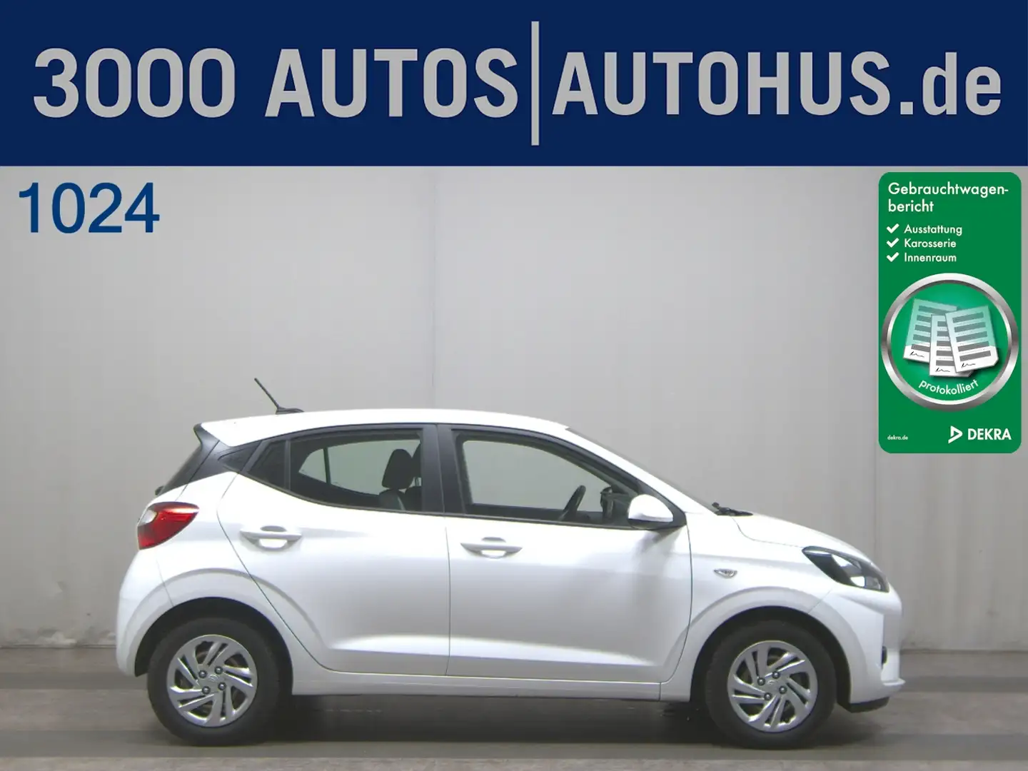 Hyundai i10 1.0 Select Klima DAB Weiß - 1