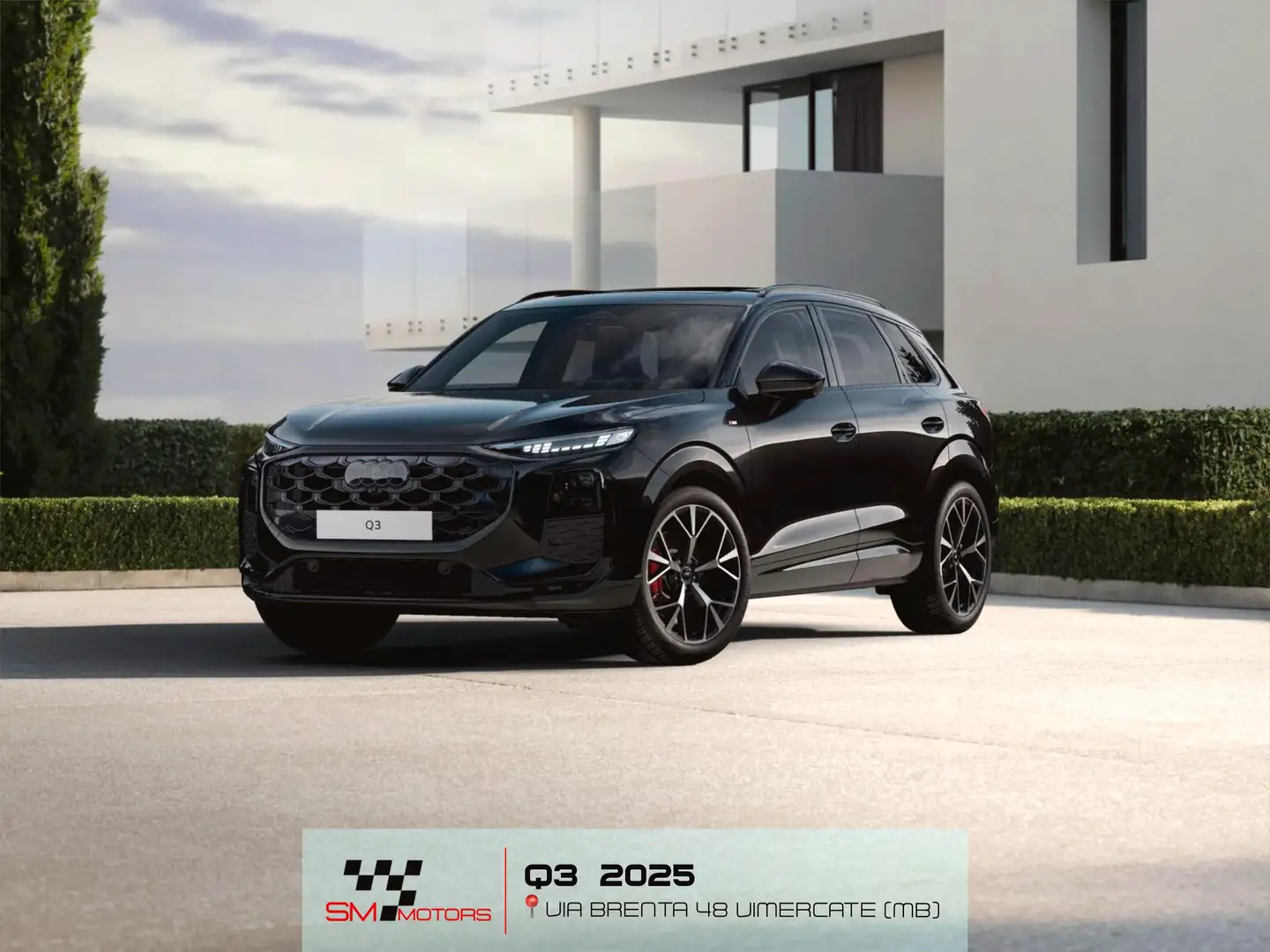 Audi Q3 Q3 2.0 tdi S line edition 150cv s-tronic Zwart - 1