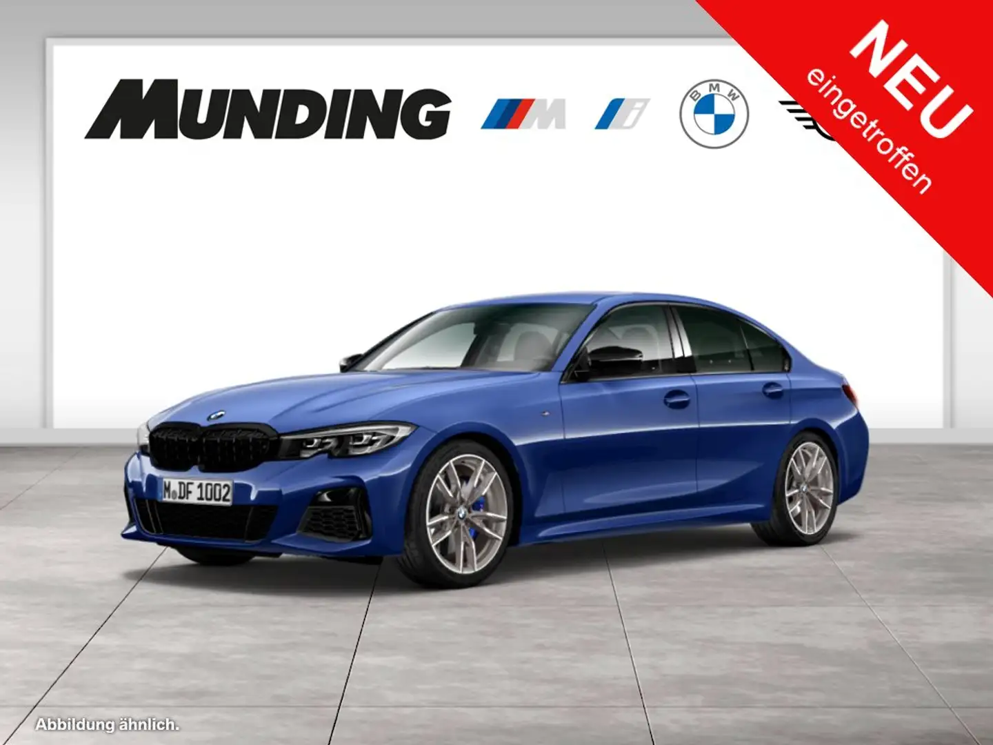 BMW 340 M340i xDrive A Limousine HiFi|DAB|WLAN|Standhzg Bleu - 1