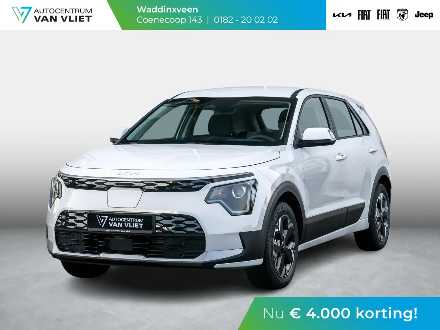 Kia e-Niro EV Light 64.8 kWh | Uit voorraad leverbaar l Navi Wit - 1