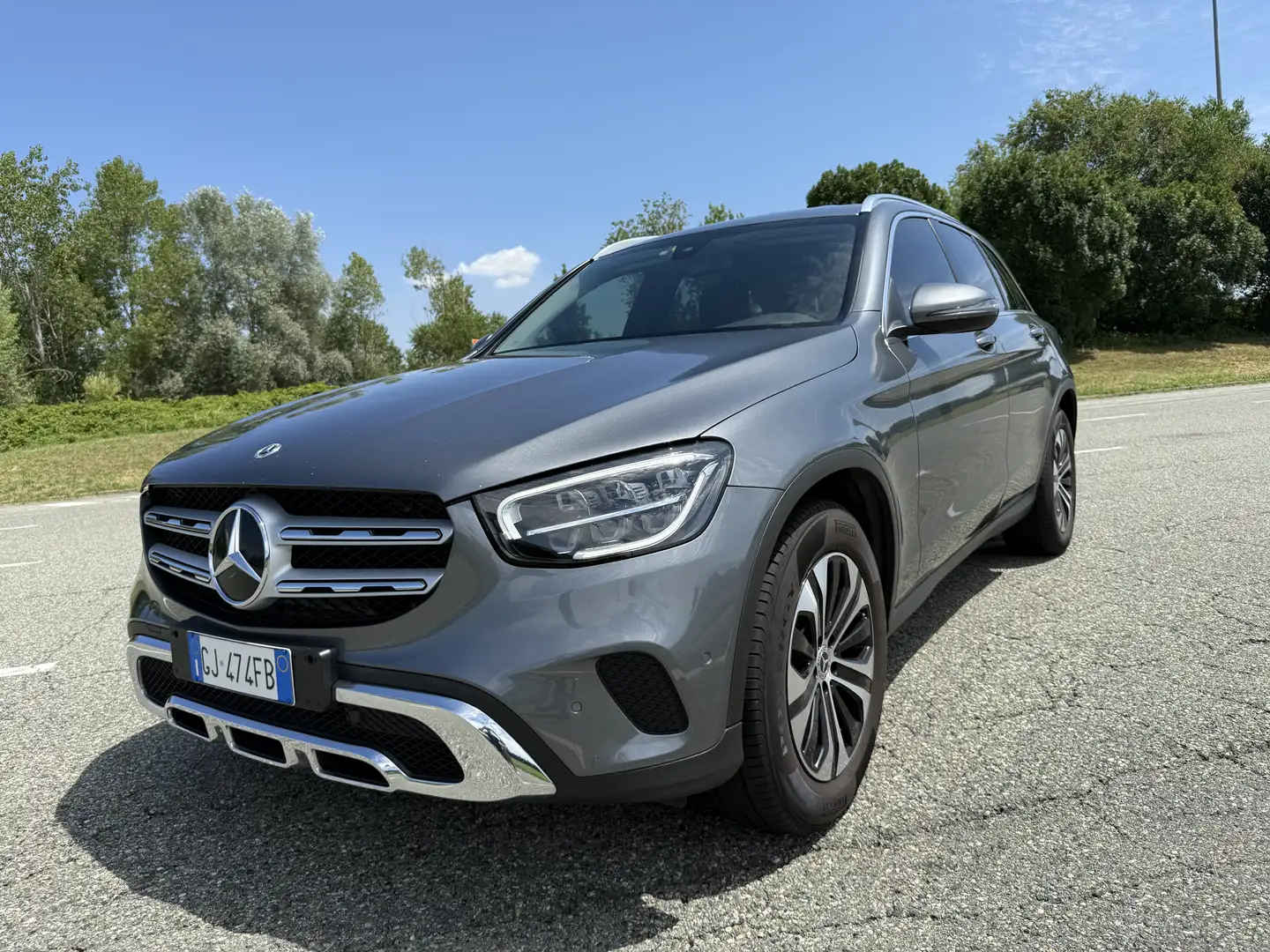 Mercedes-Benz GLC 200 d Sport 4matic auto IVA ESPOSTA / UNIPRO / FULL Grigio - 1