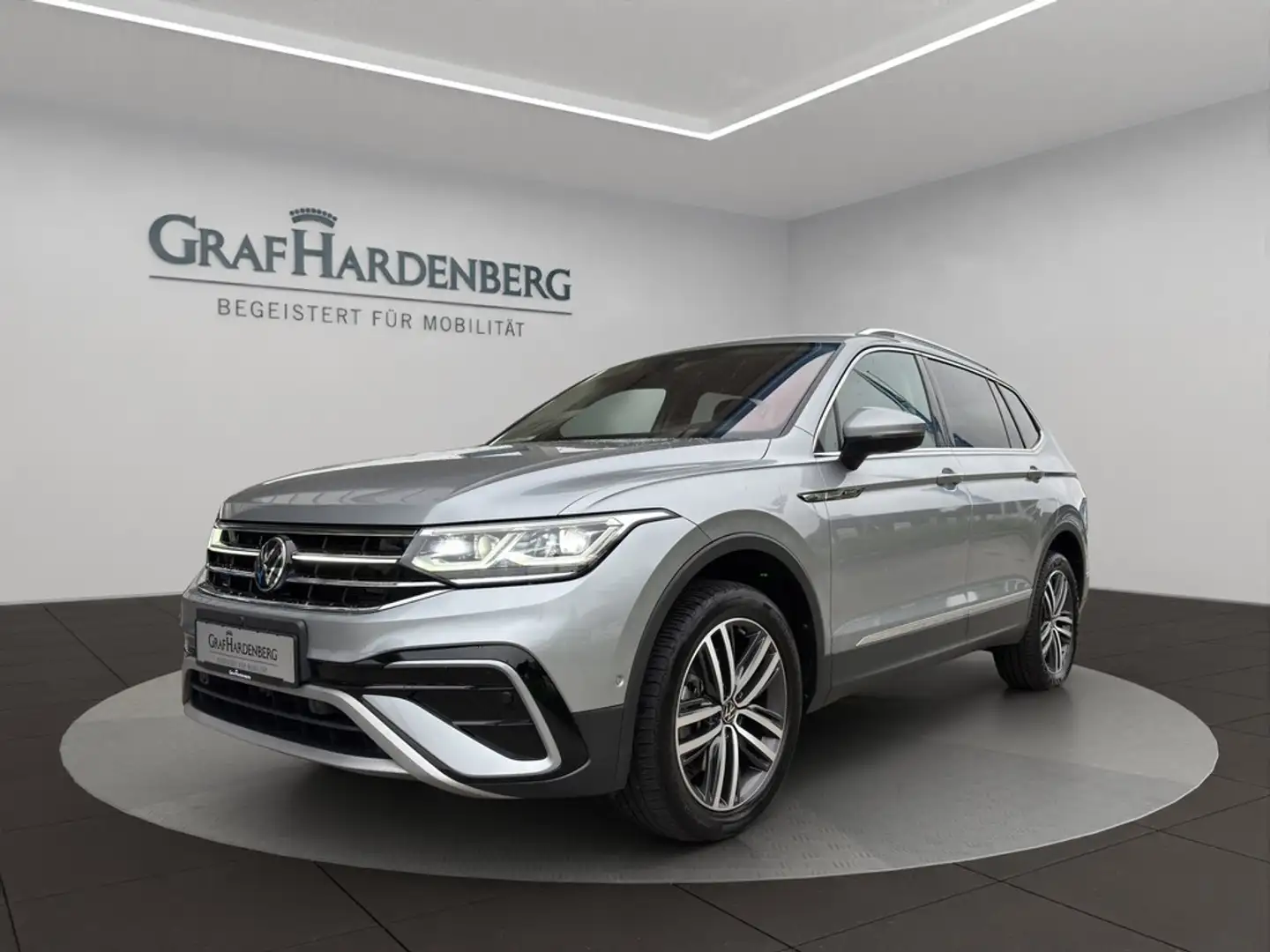 Volkswagen Tiguan Allspace 2.0 TDI DSG Elegance 4Motion RFK Silber - 1