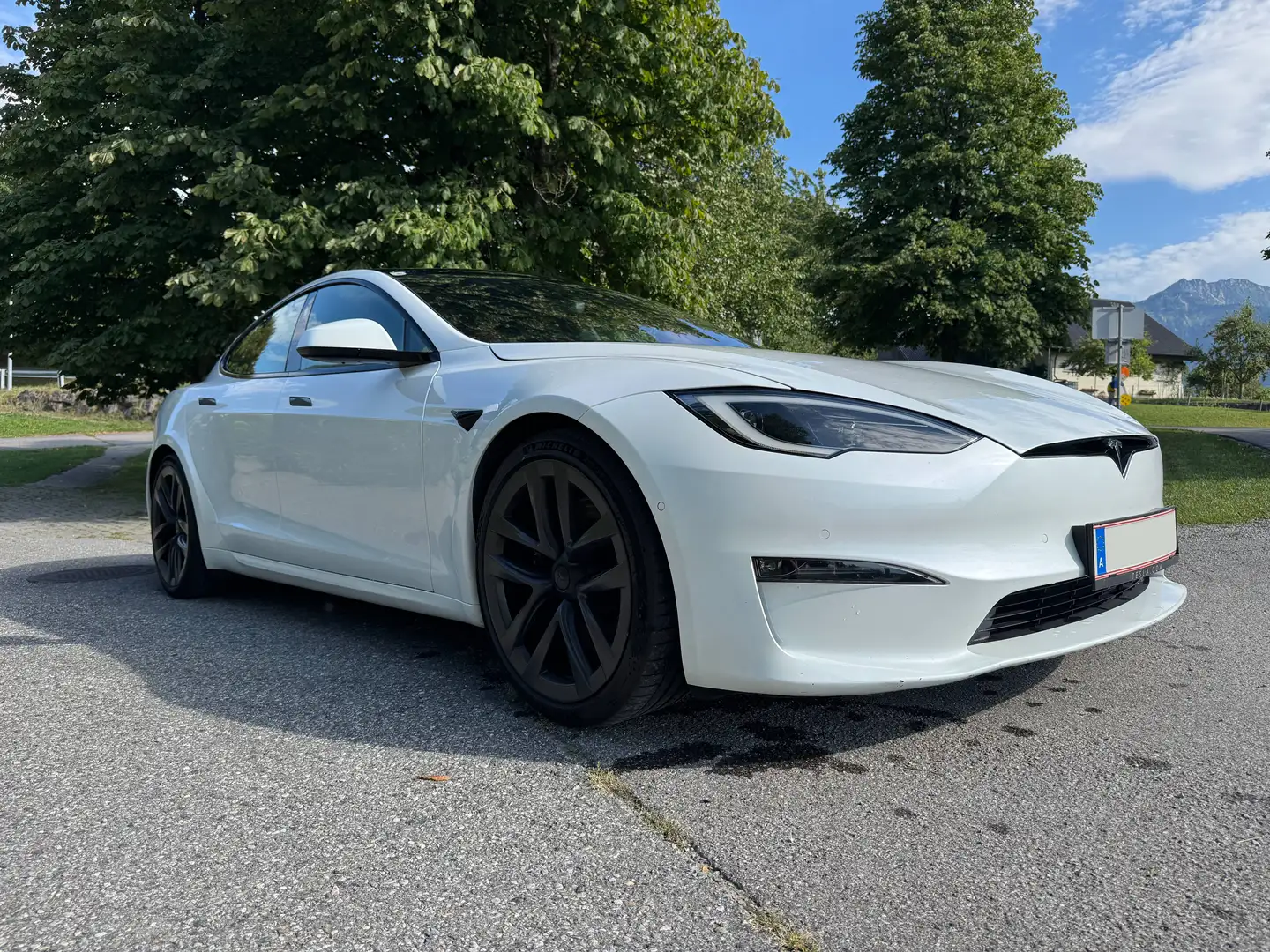 Tesla Model S Model S PLAID Weiß - 1