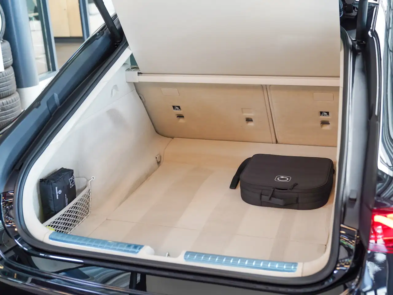 Mercedes-Benz EQS 450+ AMG Line macchiato Hinterachslenk HYPER, миниатюра 5