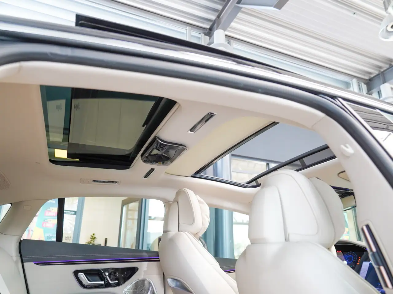 Mercedes-Benz EQS 450+ AMG Line macchiato Hinterachslenk HYPER, миниатюра 17