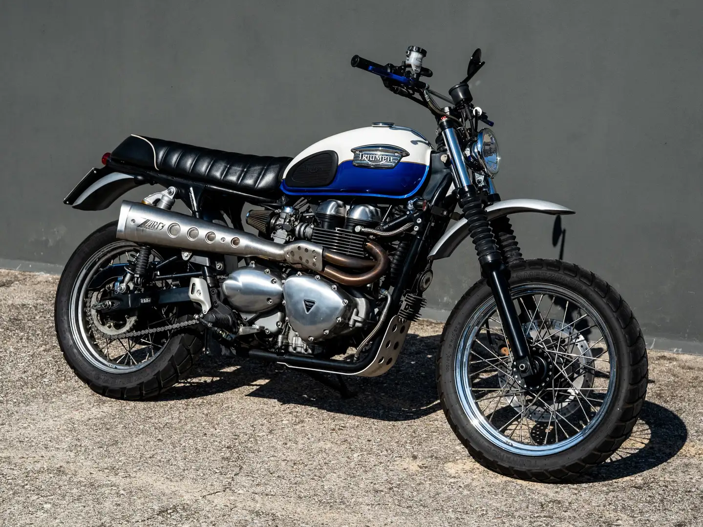 Triumph Scrambler 900 Bianco - 2
