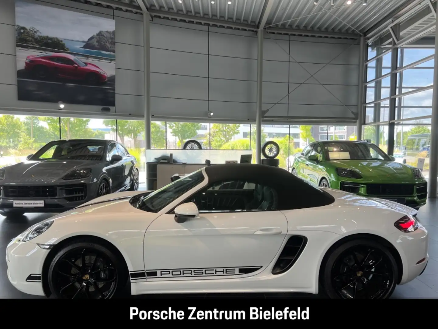 Porsche Boxster 718 Style Edition Rückfahrkamera Weiß - 2