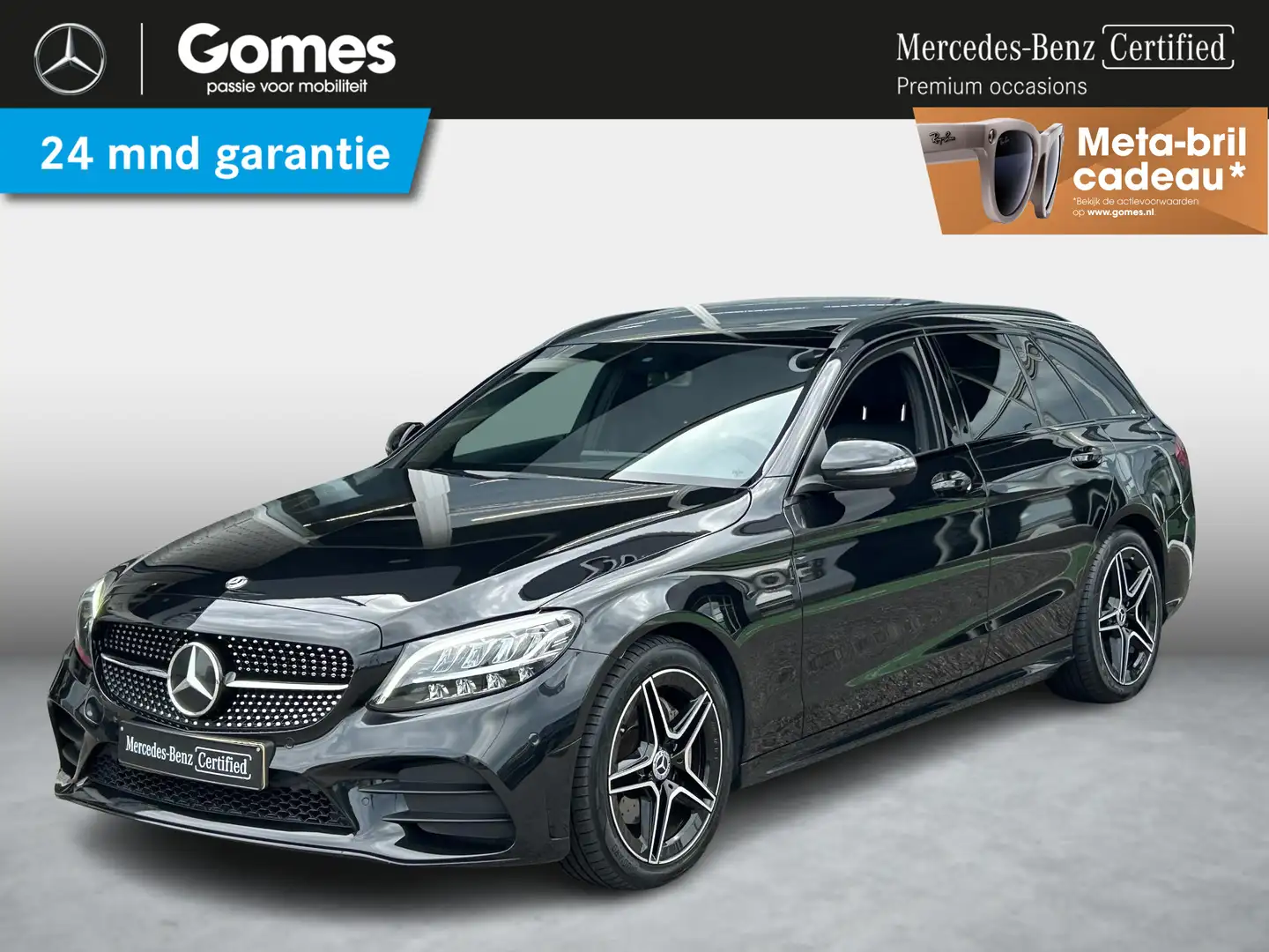 Mercedes-Benz C 160 Estate AMG | Panoramadak | Night Pakket crna - 1