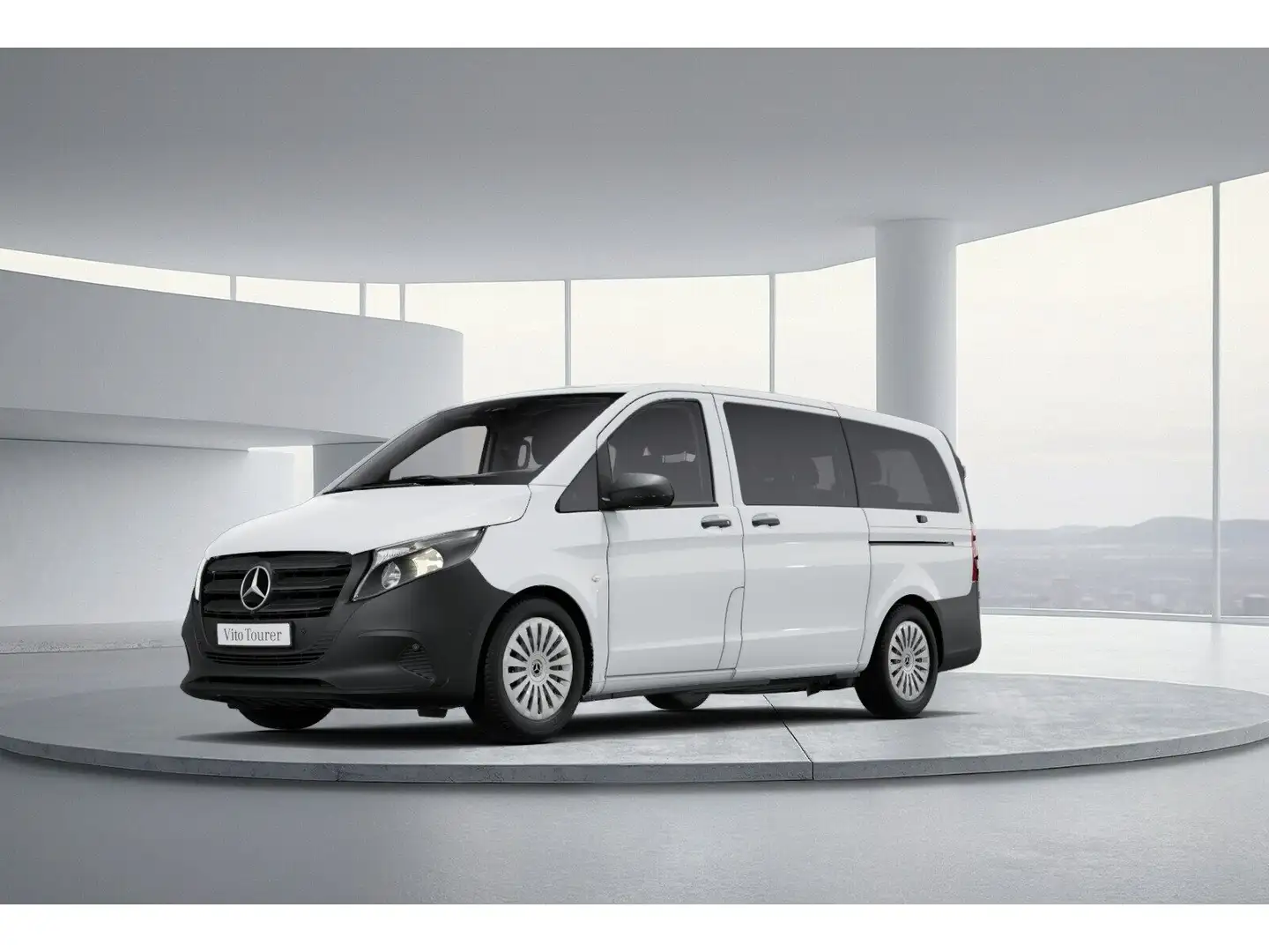 Mercedes-Benz Vito 114 CDI Kombi 4x4 PRO Lang AHK 2,5t 8 Sitze Weiß - 2