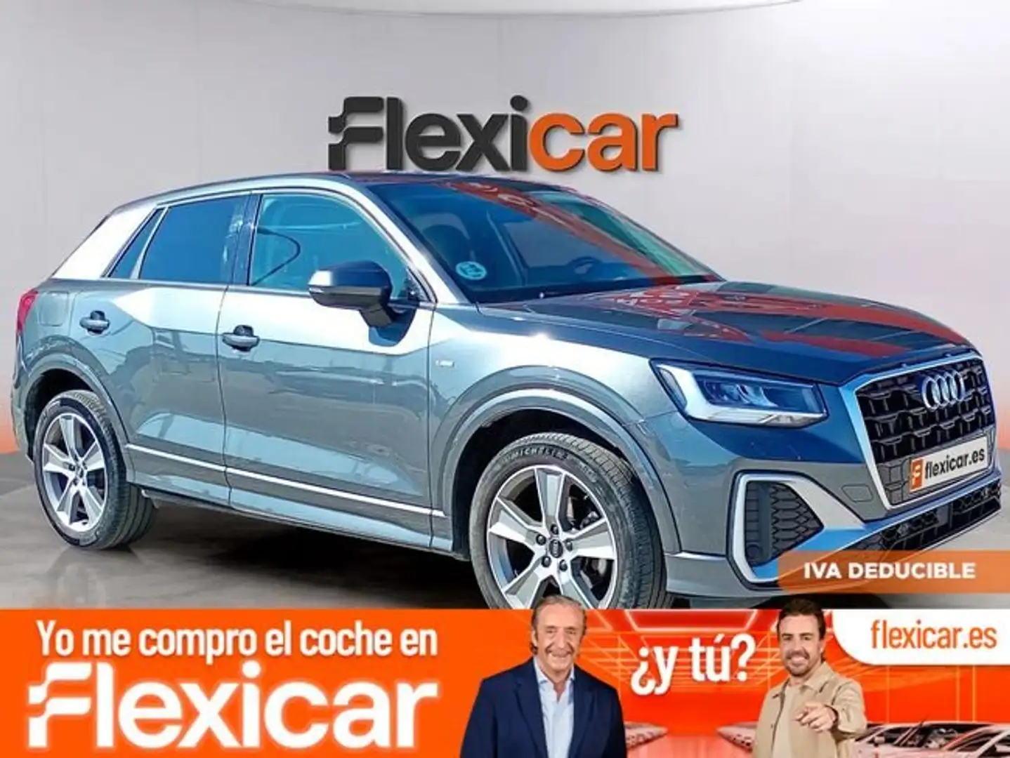 Audi Q2 30 TDI S line 85kW Gris - 1