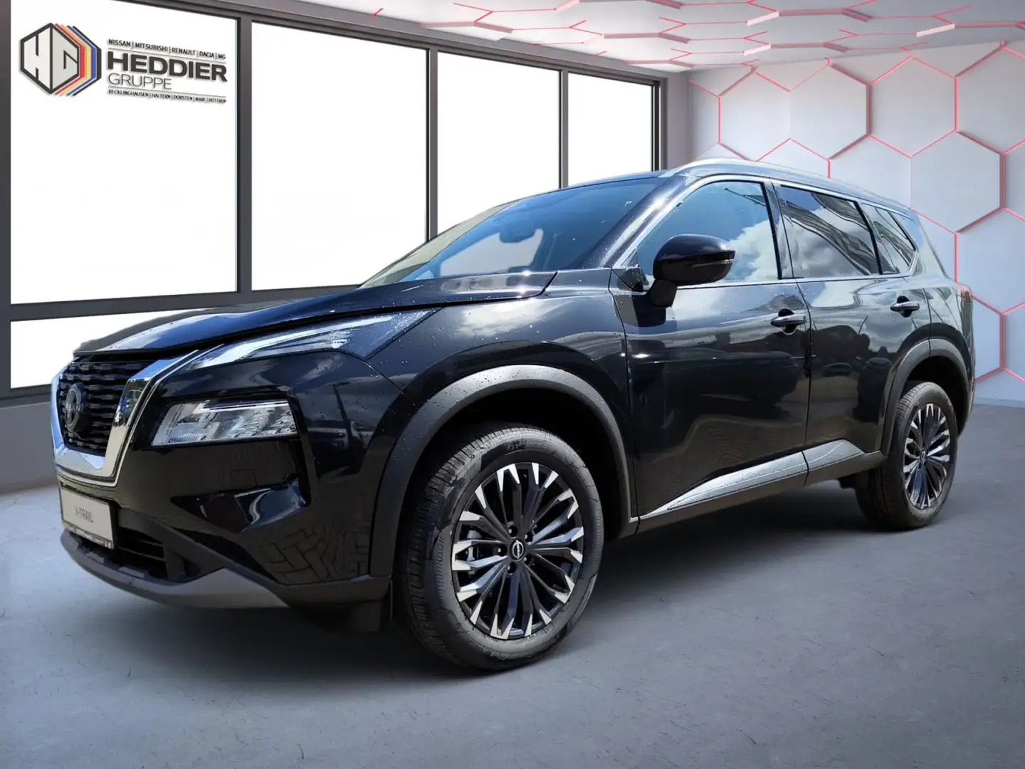 Nissan X-Trail N-Connecta*NAVI*KAMERA*PDC*SHZ*19"ALU* Schwarz - 1