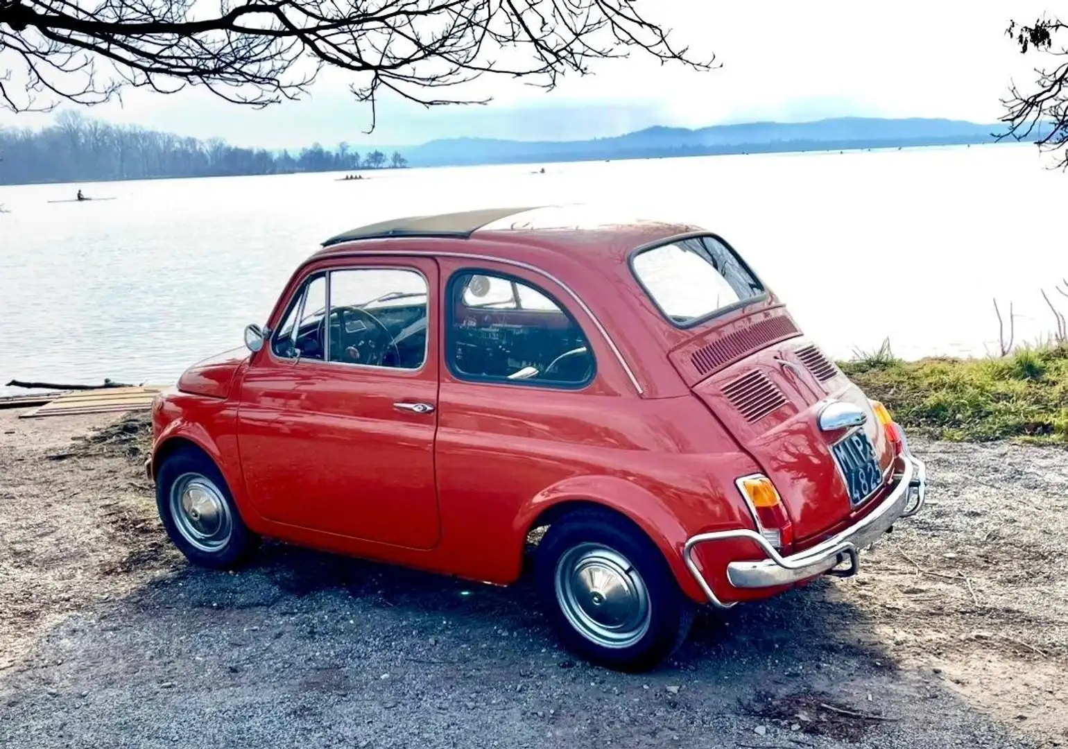 Fiat 500 Rood - 2