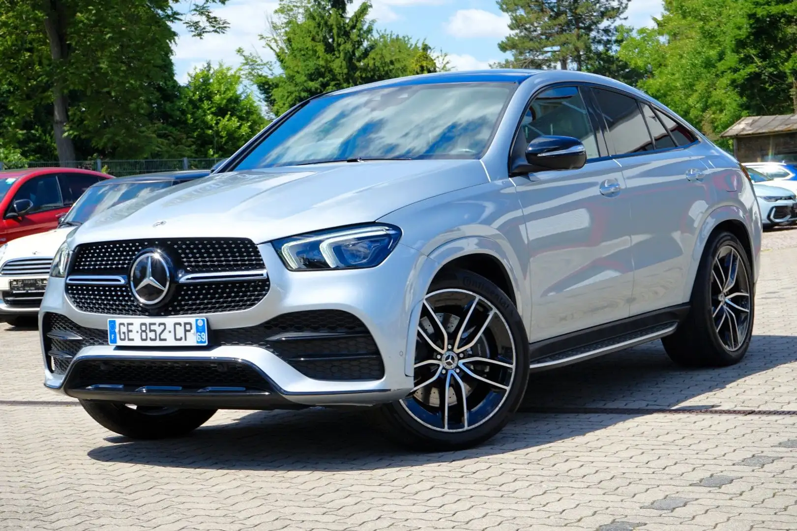 Mercedes-Benz GLE 350 de 4Matic Coupe AMG/HUD/PANO/AIRM/BURMES Plateado - 1