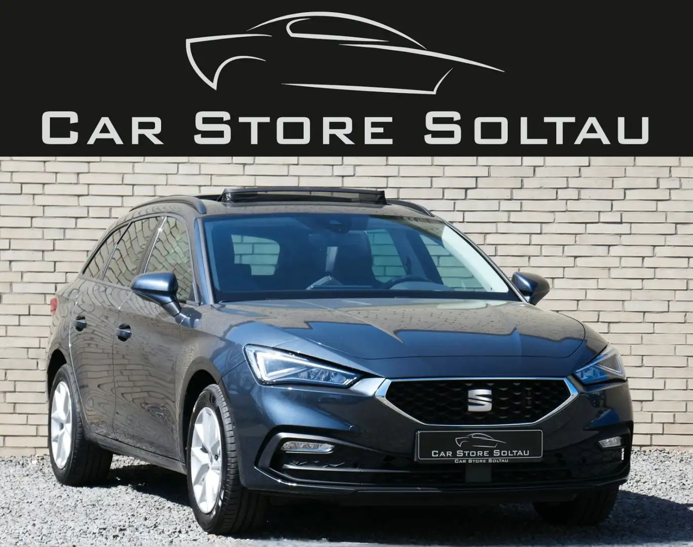 SEAT Leon 2.0TDI Style Pano V-LED Alcantara Beats Cam Grau - 1