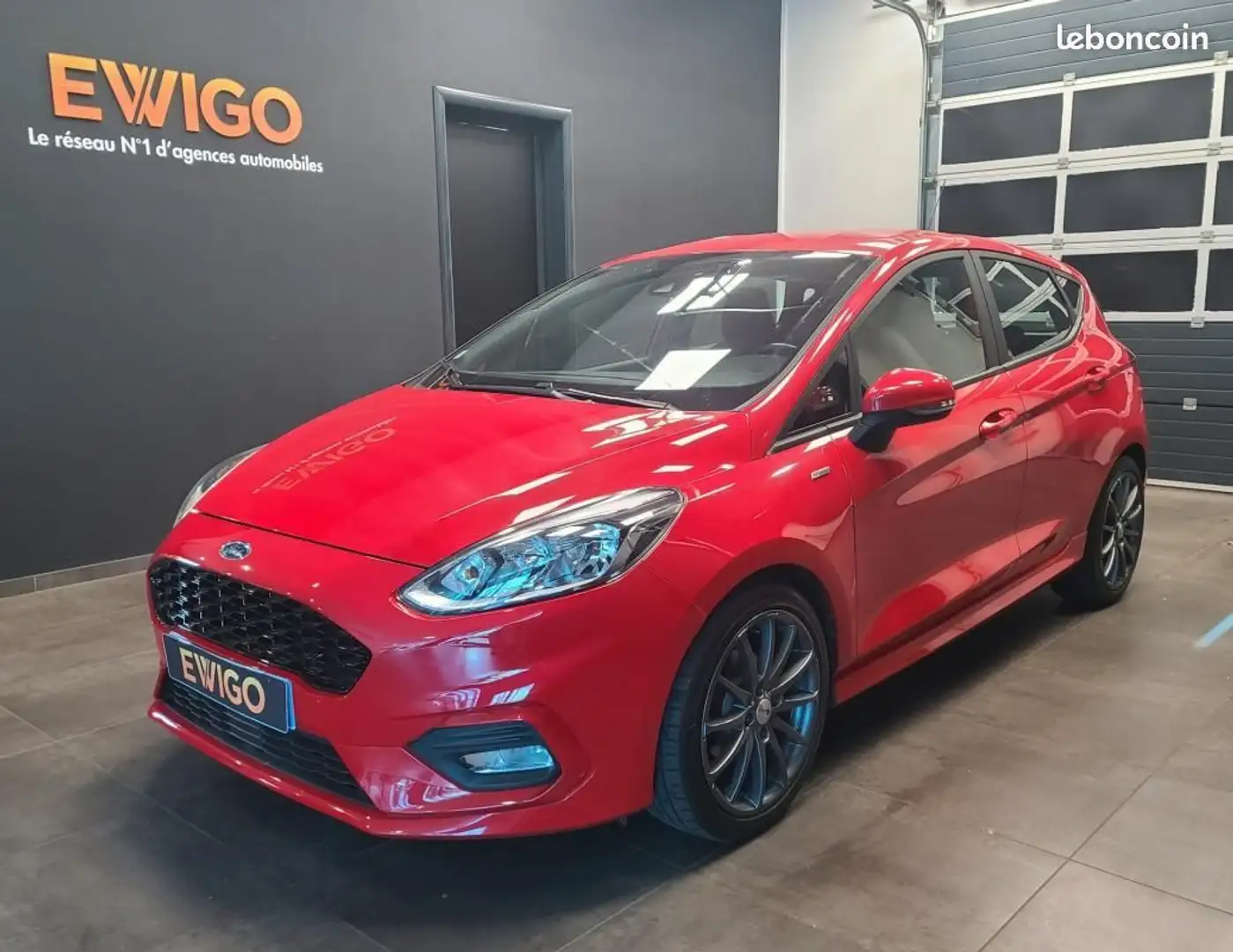 Ford Fiesta 1.0 EcoBoost 140ch ST LINE Rouge - 1